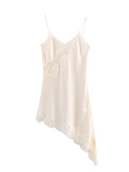 Sofie Satin Dress White