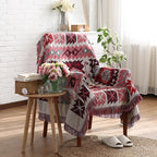 Colorful tribal boho rugs and blankets by 64b136-1e, suitable for outdoor or indoor use, with vibrant geometric patterns.
