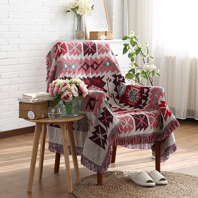 Tribal Boho Rugs & Blankets - Outdoor or Indoor