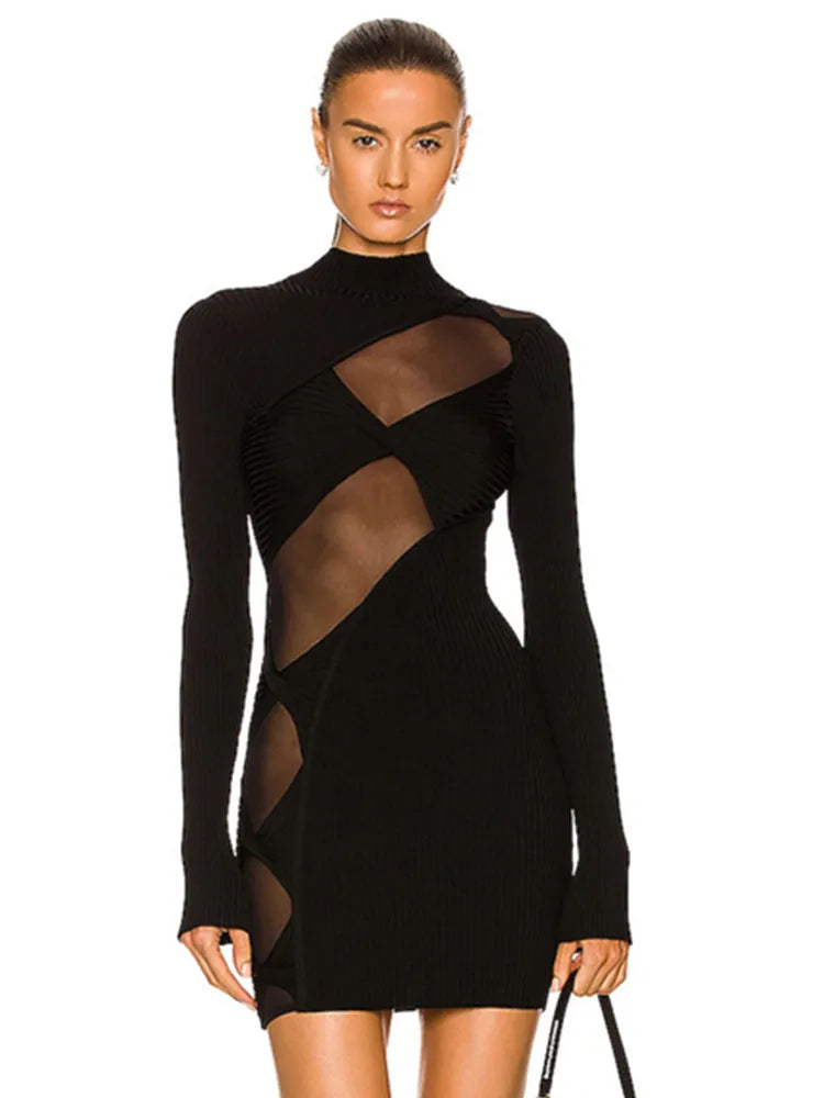 Stardust Mesh Bodycon