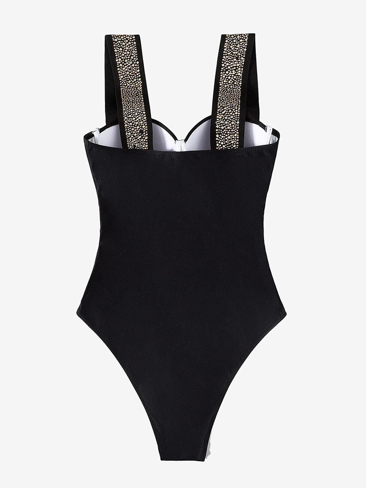 Detailed One Piece Swimwear  -  multiple style and colors