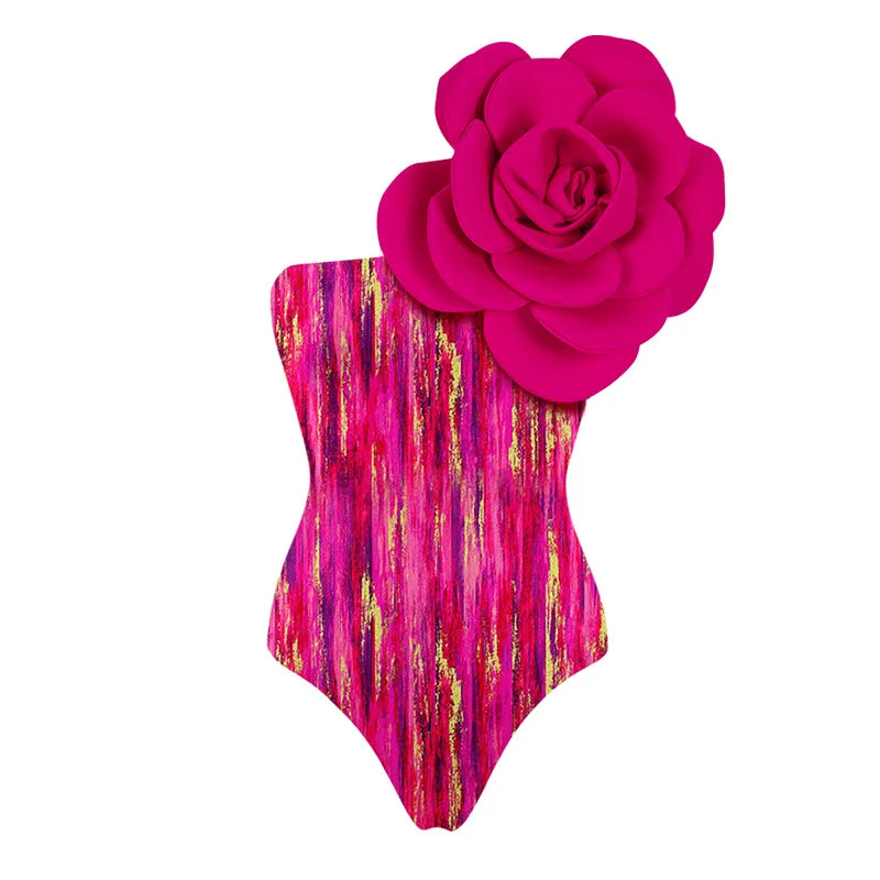 Eden Bloom 3D Floral Swimsuit