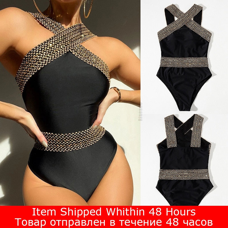 Detailed One Piece Swimwear  -  multiple style and colors