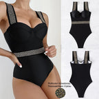 Colorful one-piece swimwear by 64b136-1e with detailed design, available in multiple styles and vibrant colors.