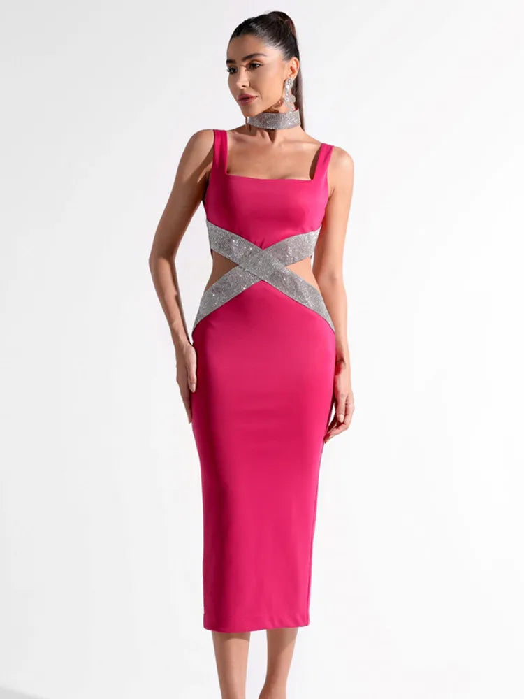 Diamonds Black  Dress