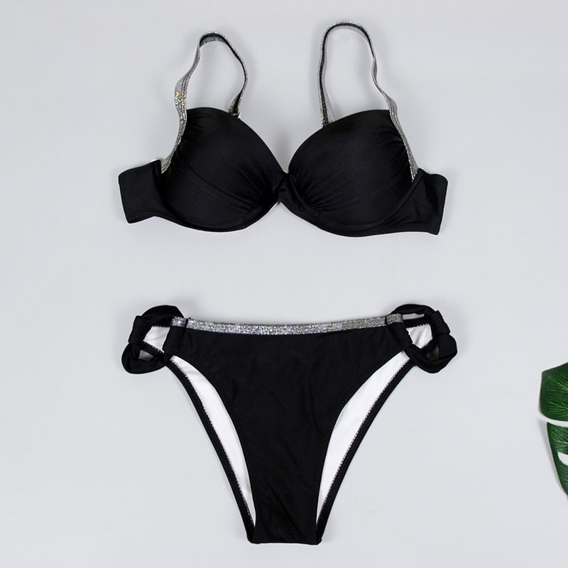 Push-Up Contrast Bikini