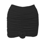 Bright 64b136-1e one-piece swimsuit with matching skirt, stylish swimwear set for beach or poolside wear, colorful and comfortable.