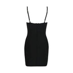 Kim Dress - Luxe Satin Ruched Midi