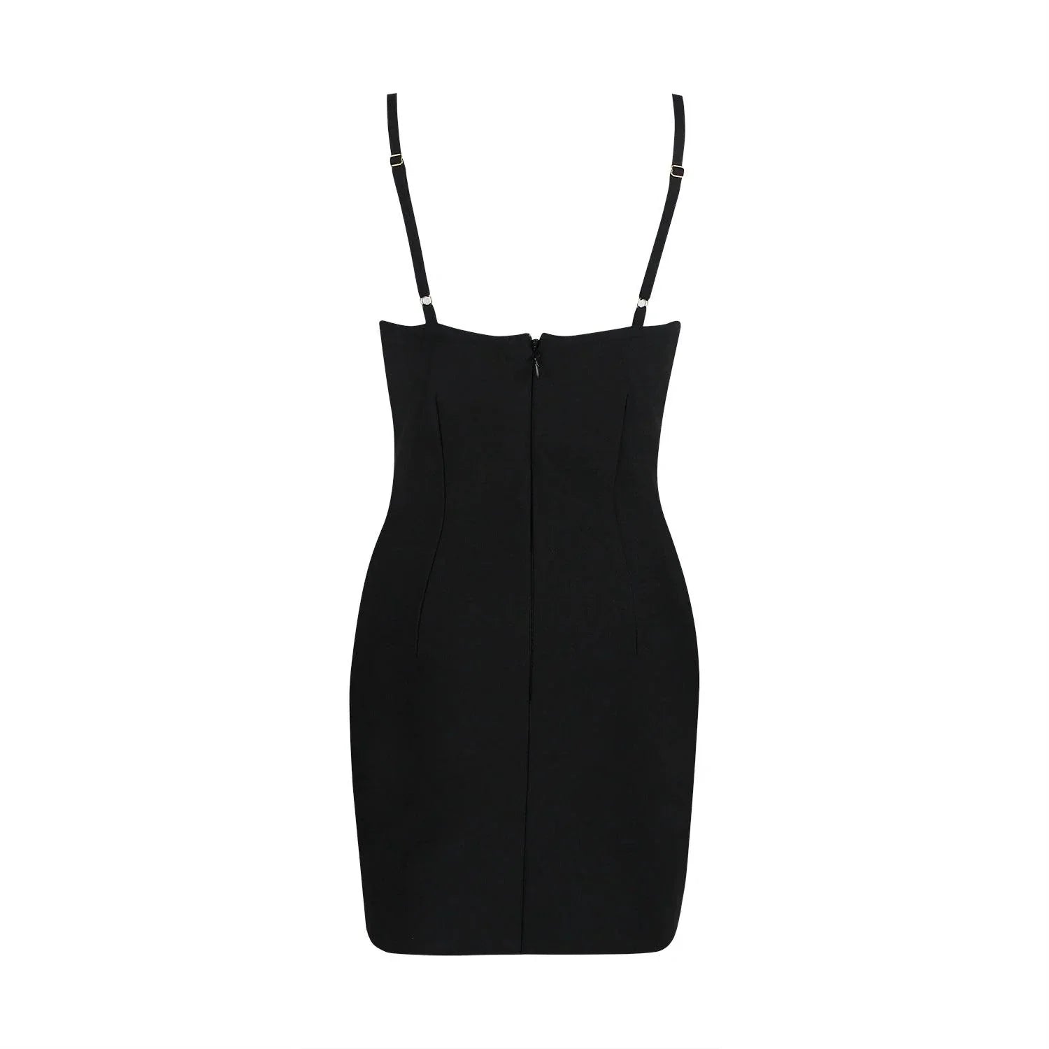 Kim Dress - Luxe Satin Ruched Midi