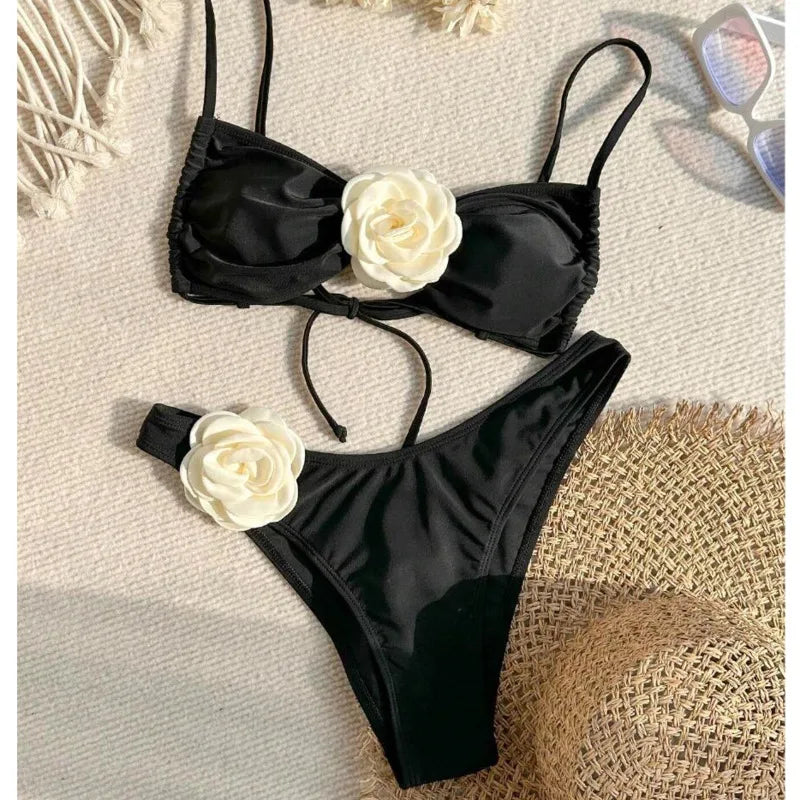Sunset Bliss High-Waist Bikini | 2024 Swimwear Trend