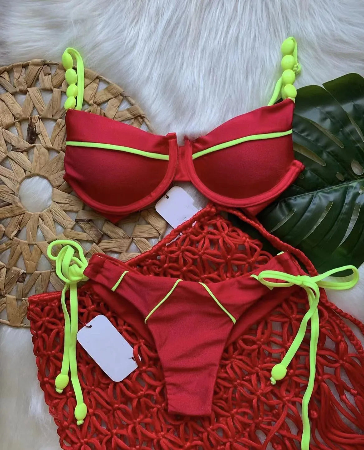 Sexy Push up Bikini Set Swimsuit