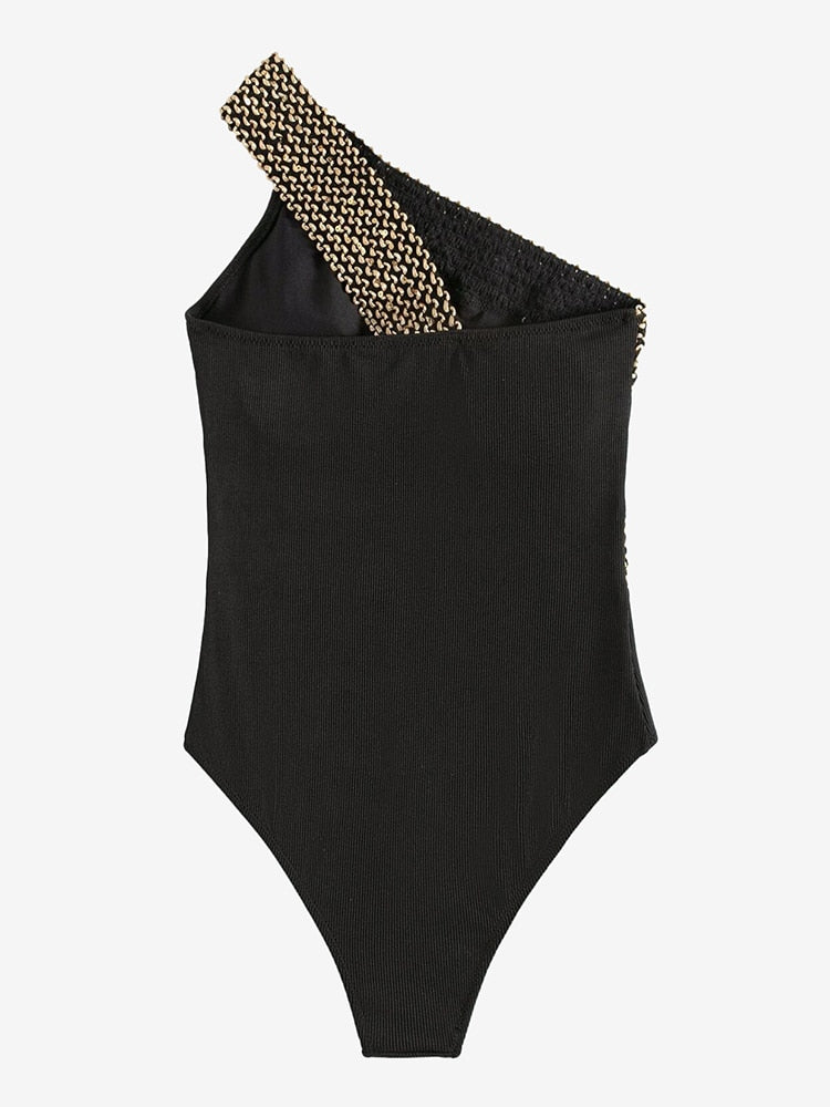Detailed One Piece Swimwear  -  multiple style and colors