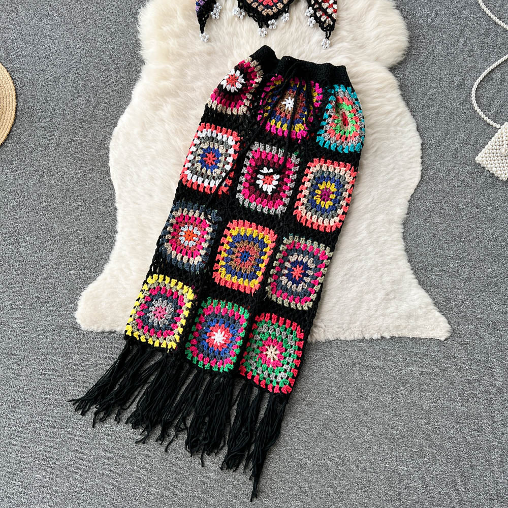 Two Piece Knitted Beach Set