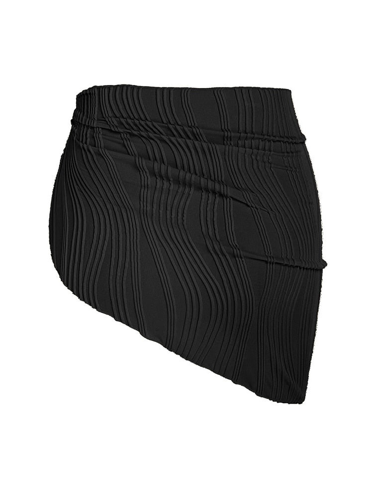 Sheer Bikini Wrap skirt- 3 colors