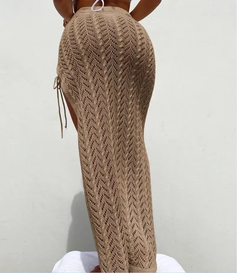 Sunlit Serenity Sarong Skirt