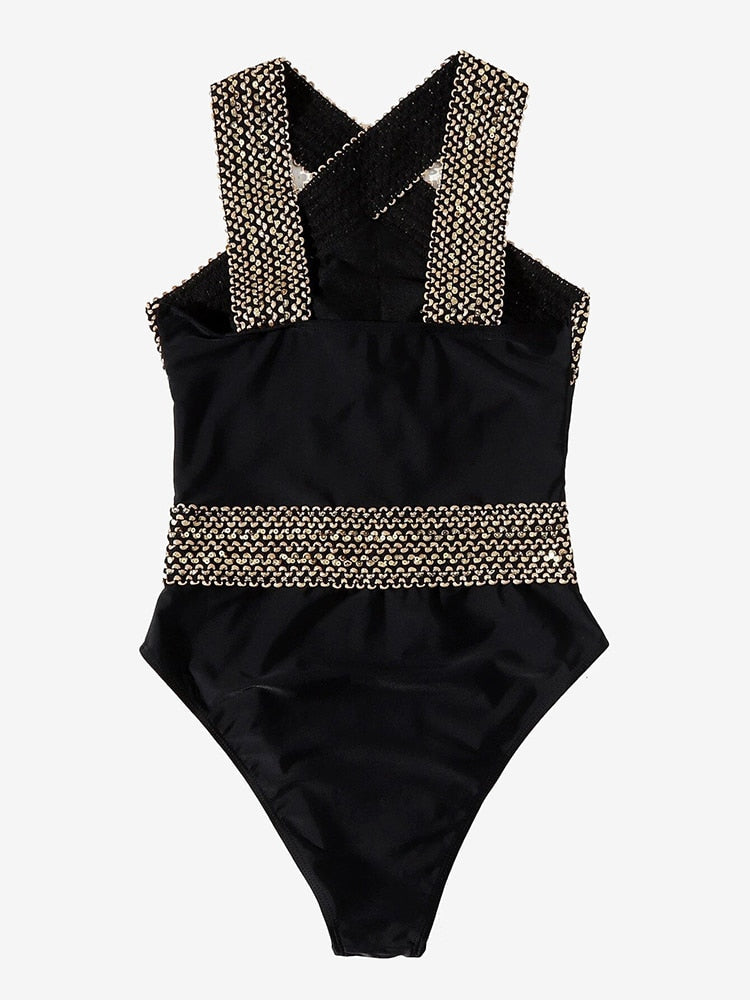 Detailed One Piece Swimwear  -  multiple style and colors