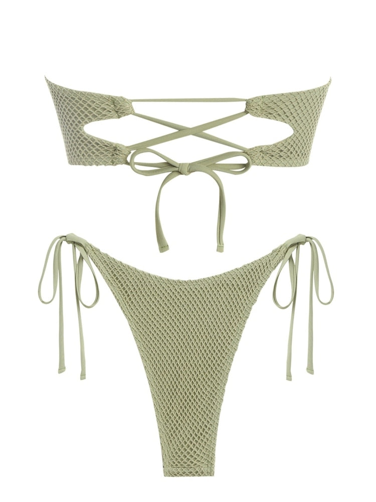 Ring Bandeau Bikini - multiple colors
