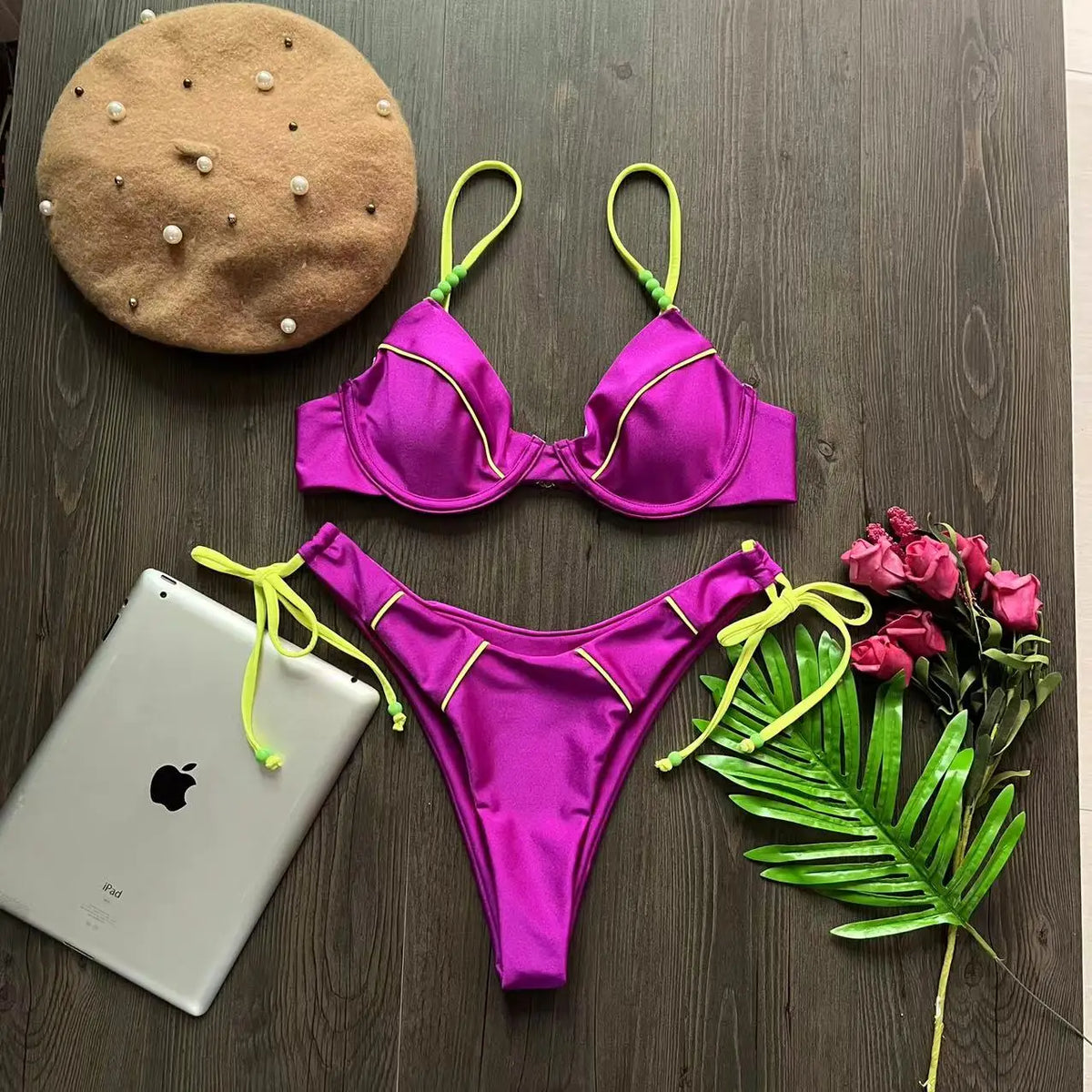 Sexy Push up Bikini Set Swimsuit
