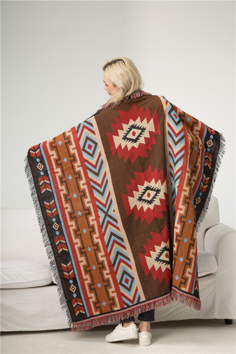 Tribal Boho Rugs & Blankets - Outdoor or Indoor