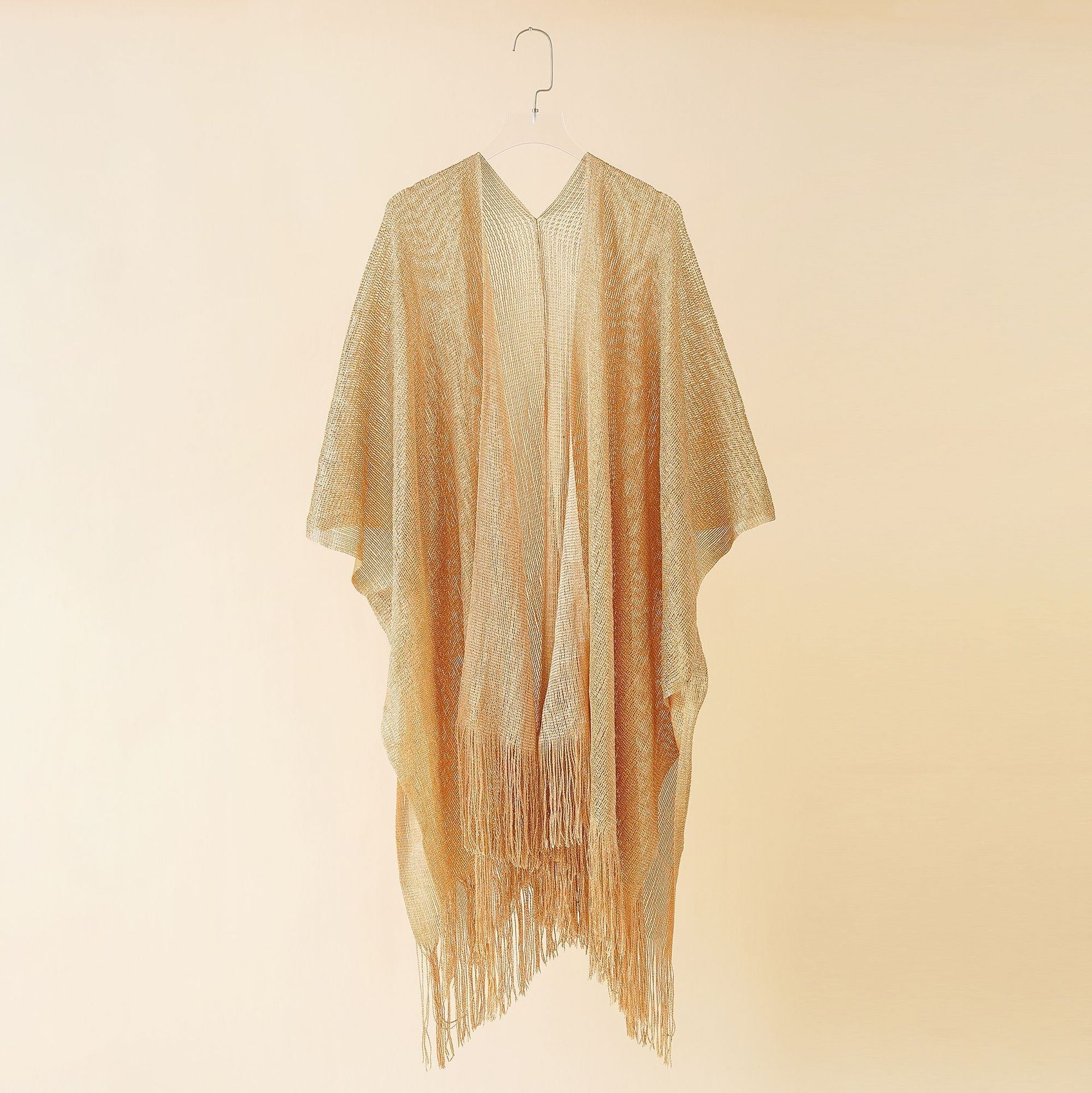 Tassel See through Bikini Beach Cover Up