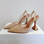 Octavia Mesh Lace Heels