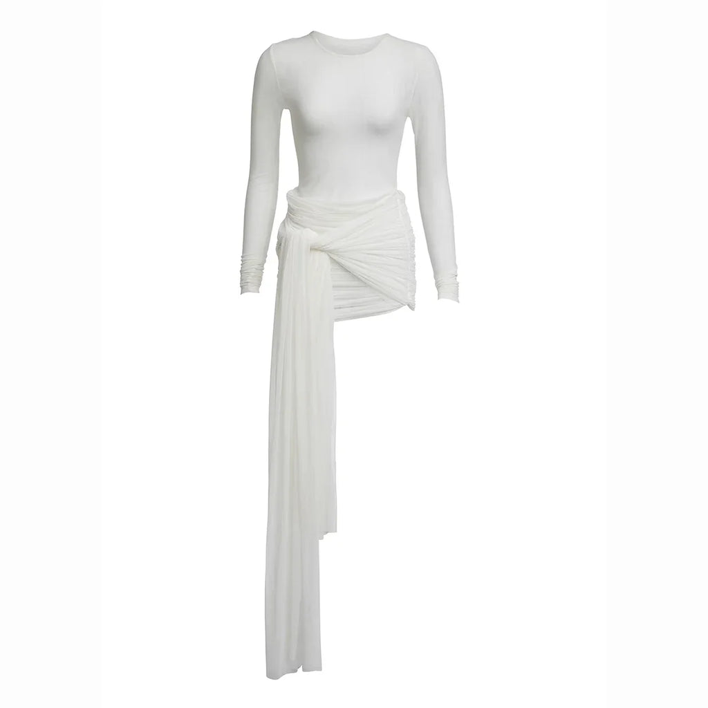 Celestial Waves Mesh Cover-Up