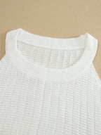 Sheer Allure Knit Set