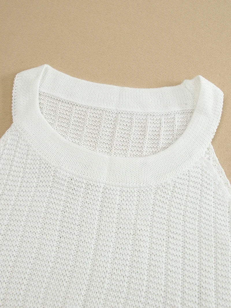 Sheer Allure Knit Set