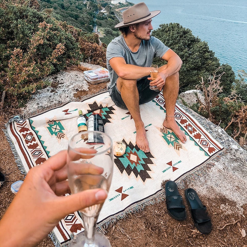 Tribal Boho Rugs & Blankets - Outdoor or Indoor