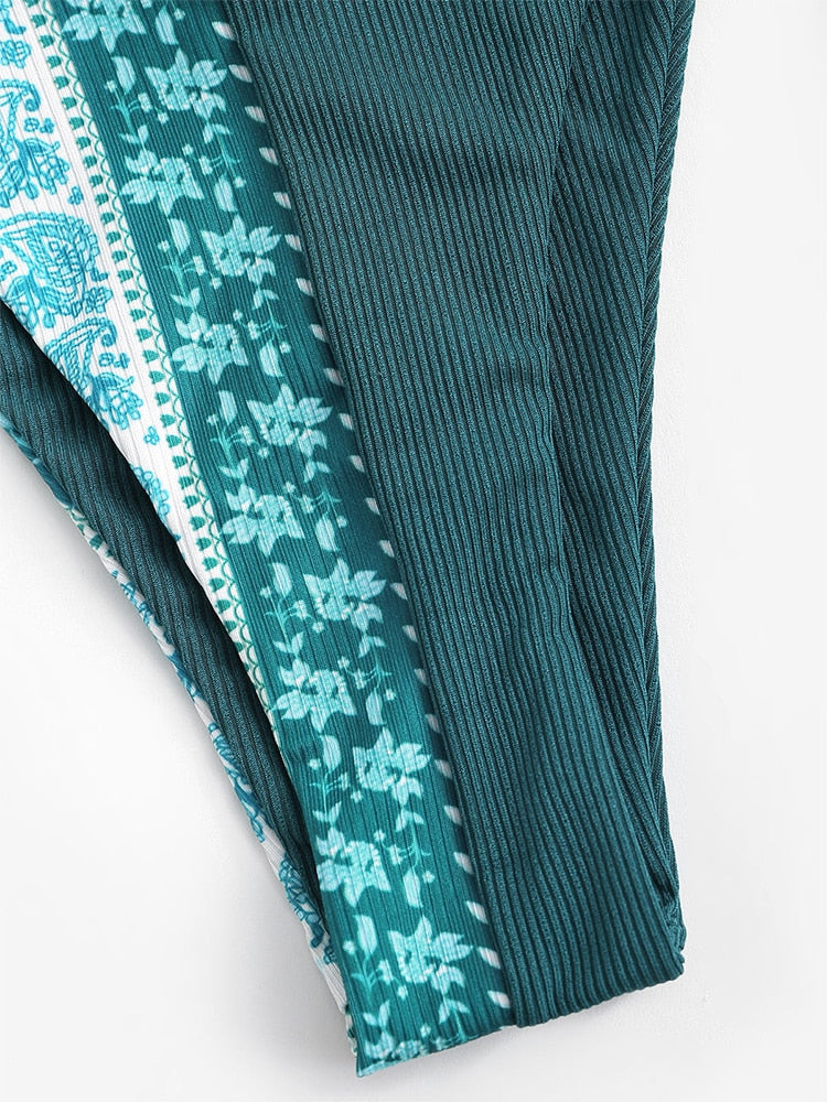 Paisley Print Bikini Sets -  Multiple colors