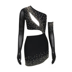LUXURIOUS LUSTER DRESS