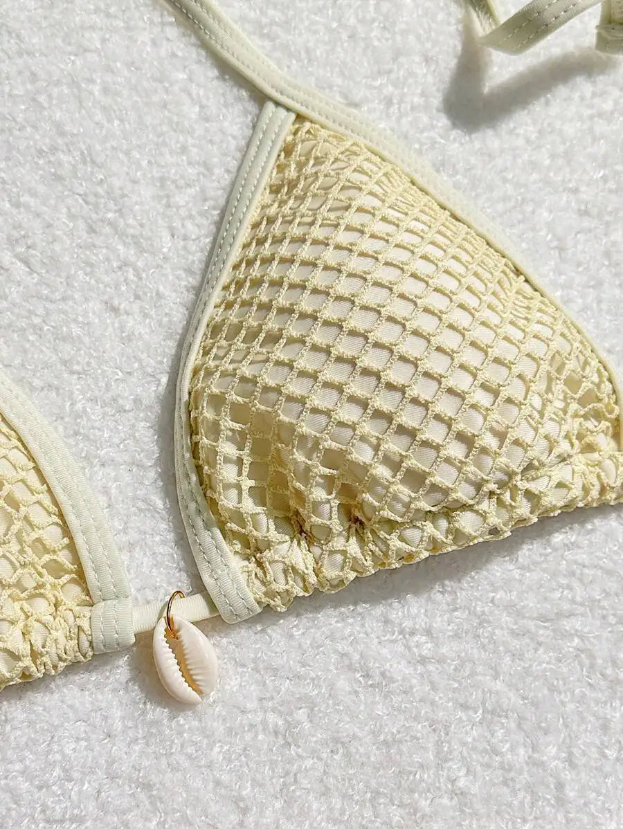 Three-Piece Bikini Set - 4 colors