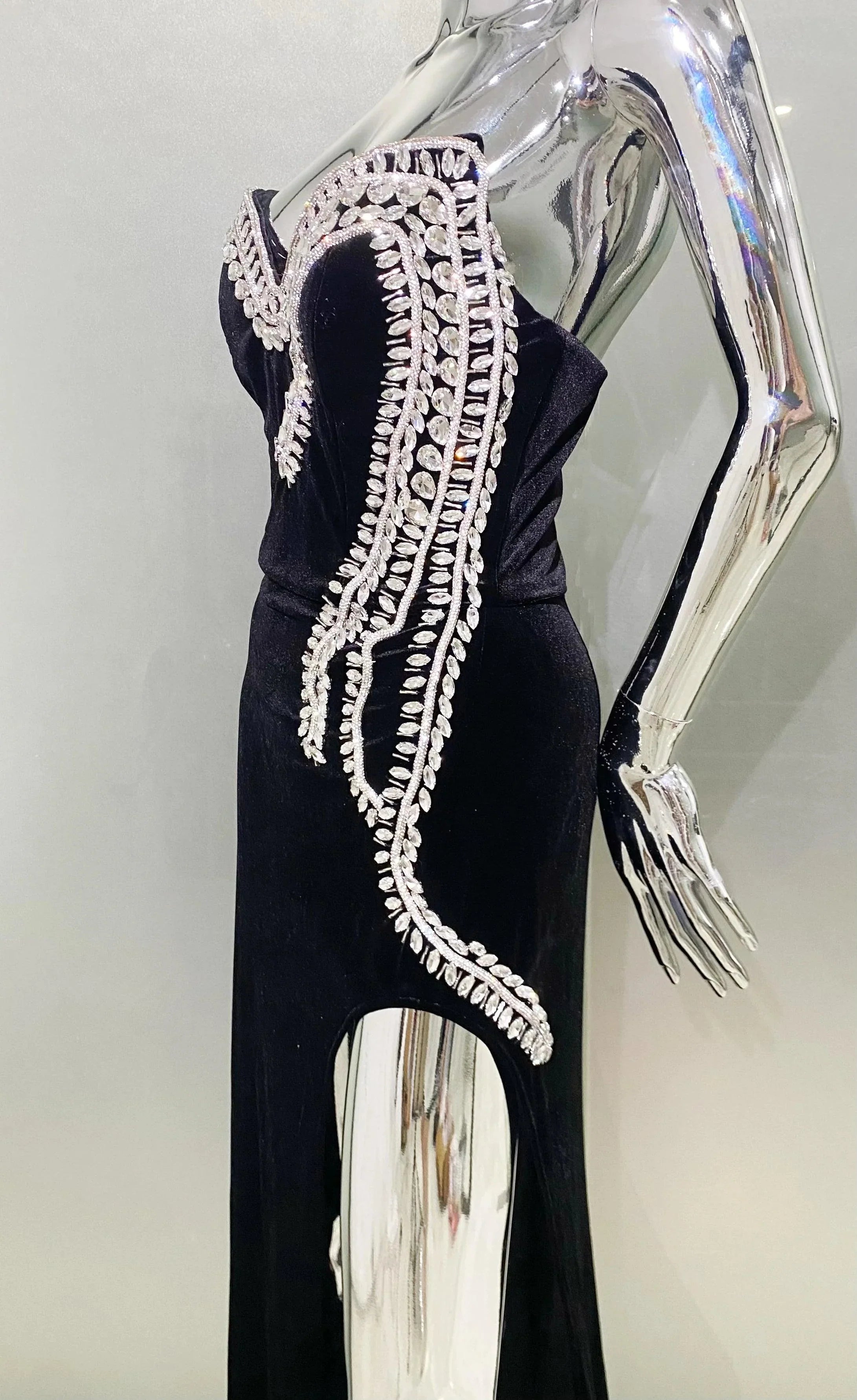 VELVET LUXE DRESS