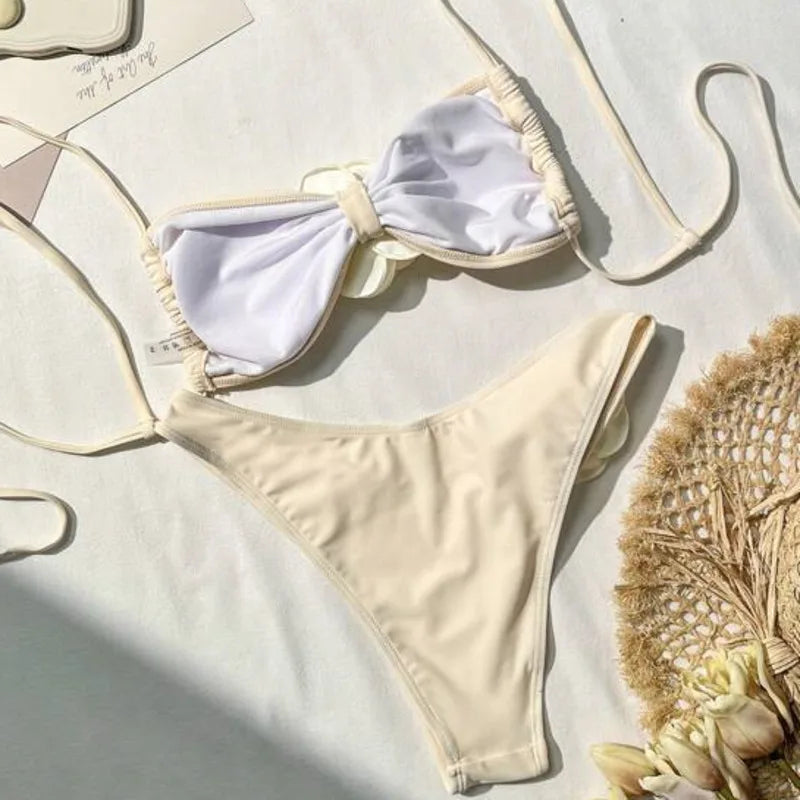 Sunset Bliss High-Waist Bikini | 2024 Swimwear Trend