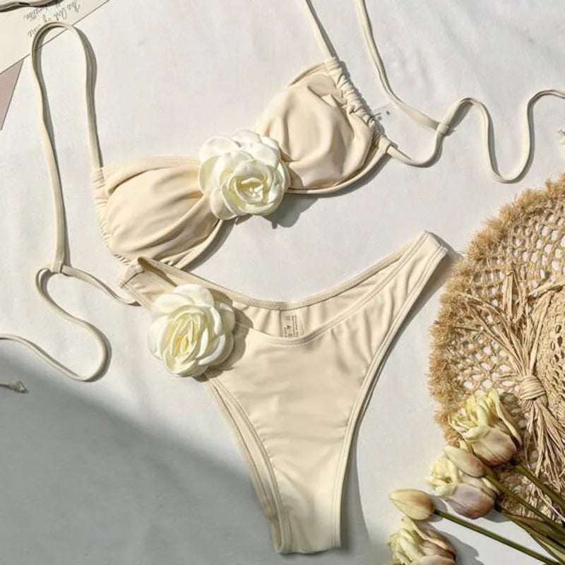 Sunset Bliss High-Waist Bikini | 2024 Swimwear Trend