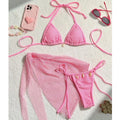 Three-Piece Bikini Set - 4 colors