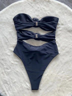 64b136-1e one-piece swimsuit with matching skirt, stylish swimwear for women, shown in a vibrant color and flattering fit.
