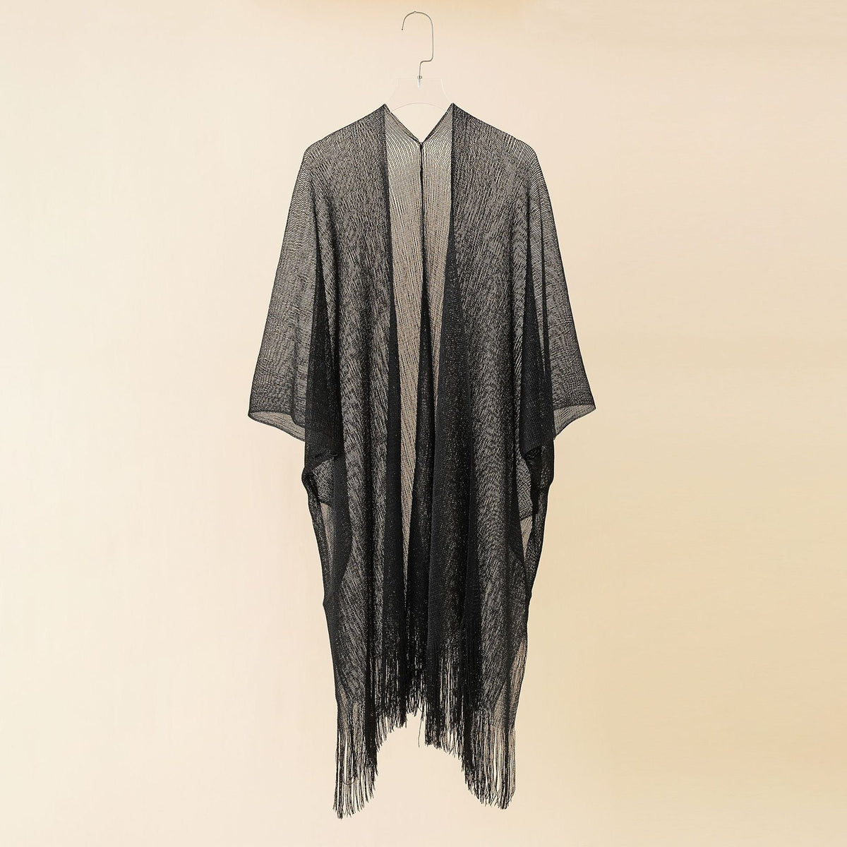 Tassel See through Bikini Beach Cover Up
