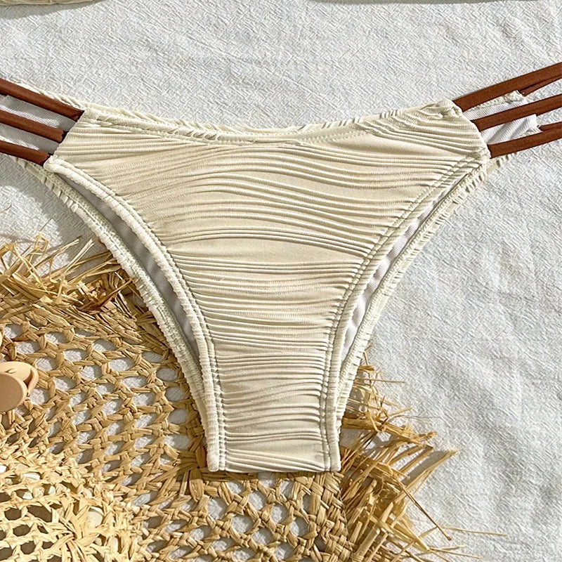 Bandeau Strap Bikini -  3 colors available