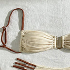 Bandeau Strap Bikini -  3 colors available