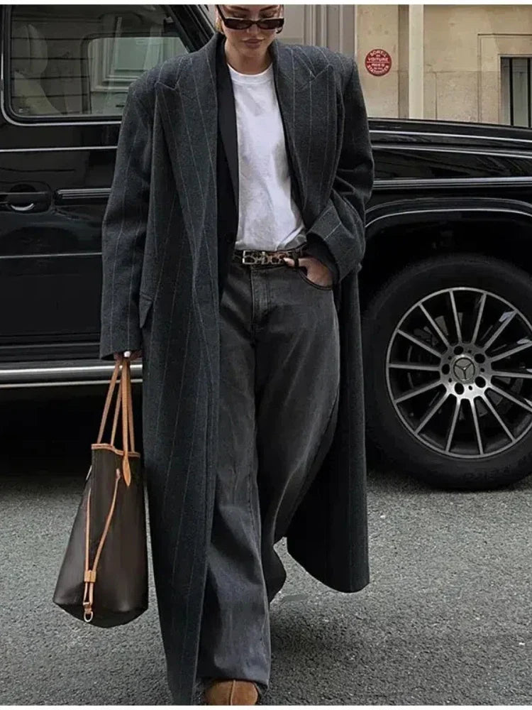 Maison Classic Wool Coat