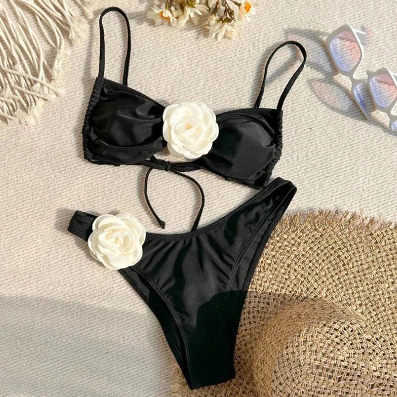 MELIS FLOWER BIKINI SET