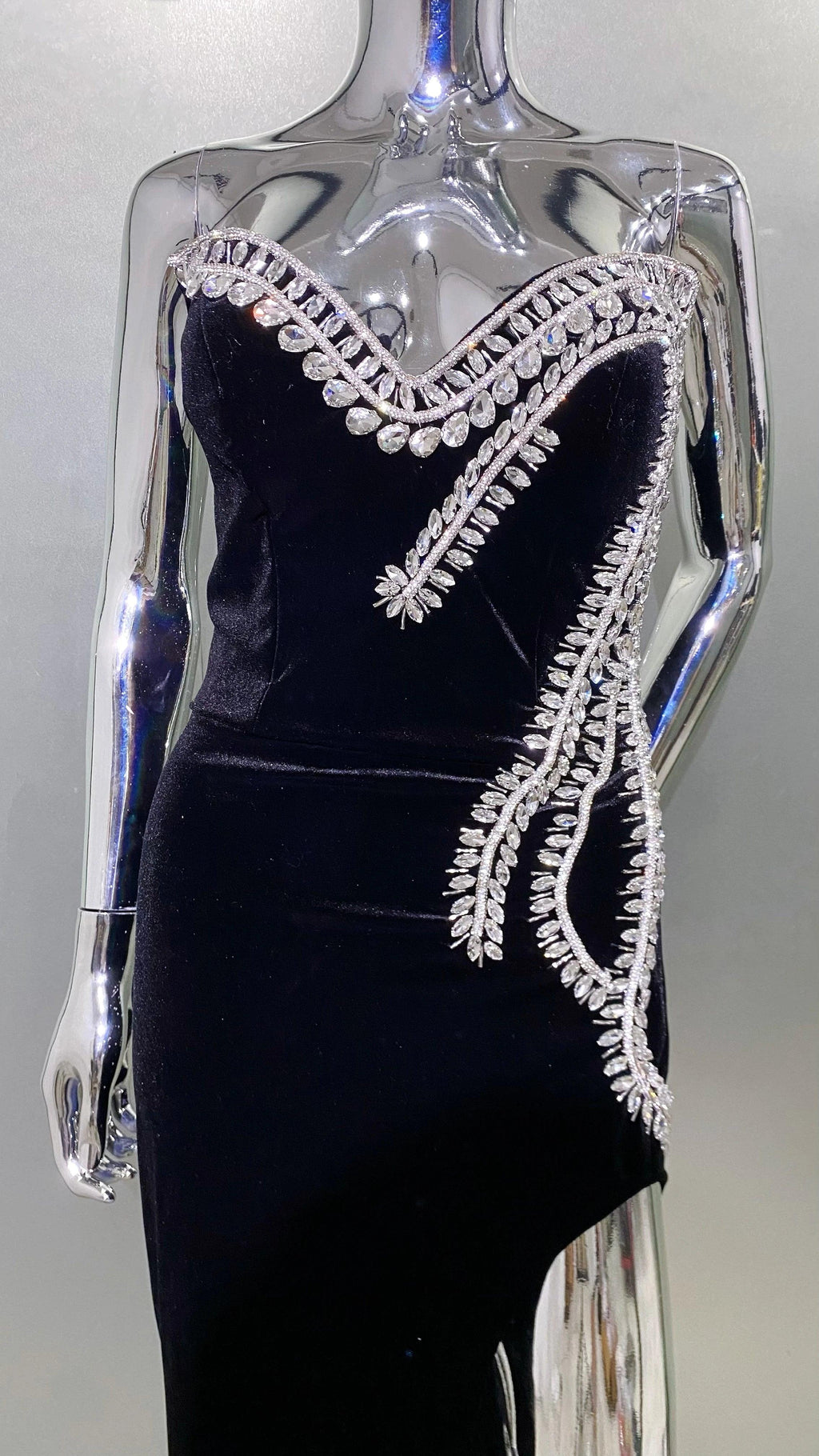 VELVET LUXE DRESS