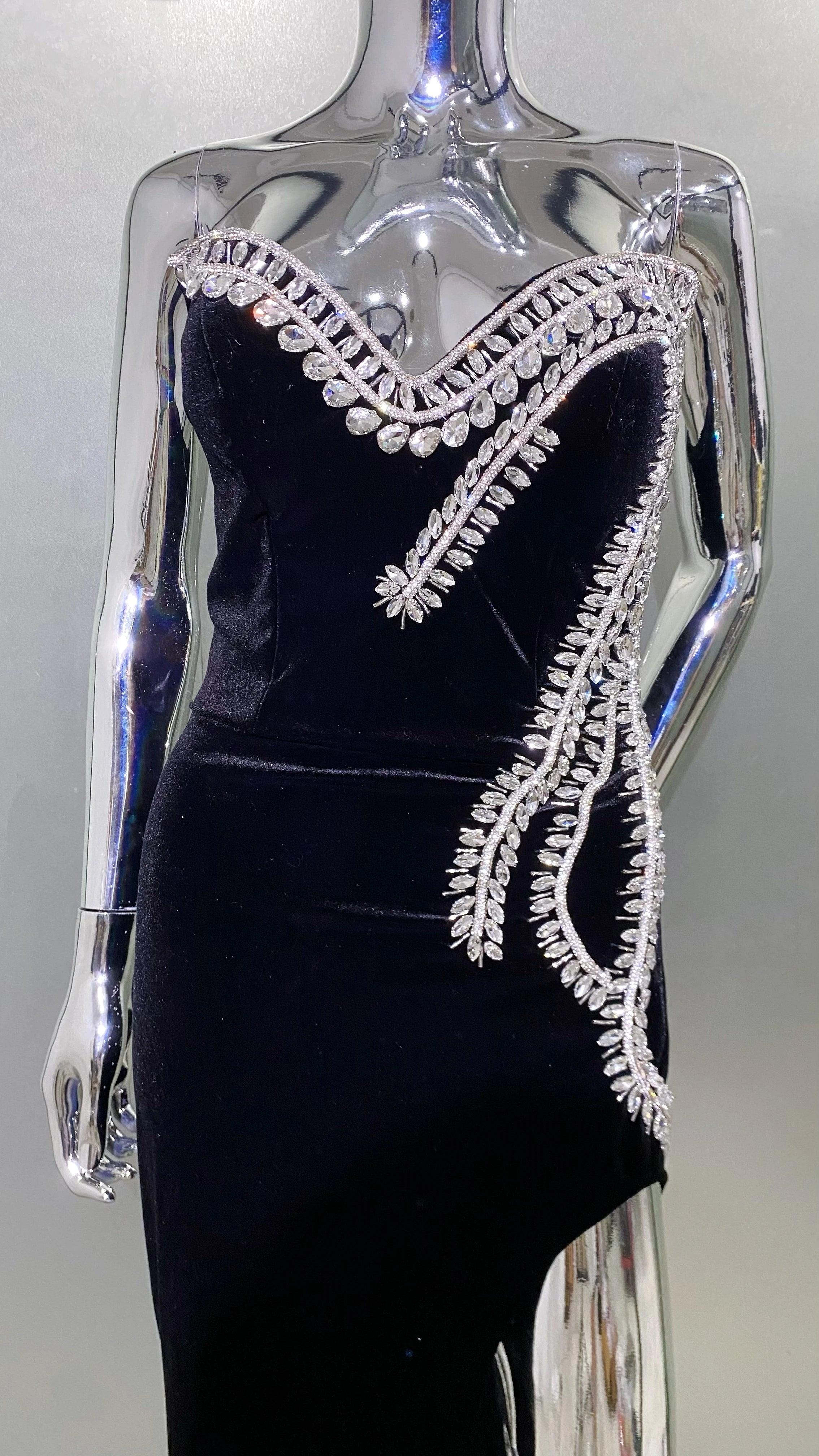VELVET LUXE DRESS