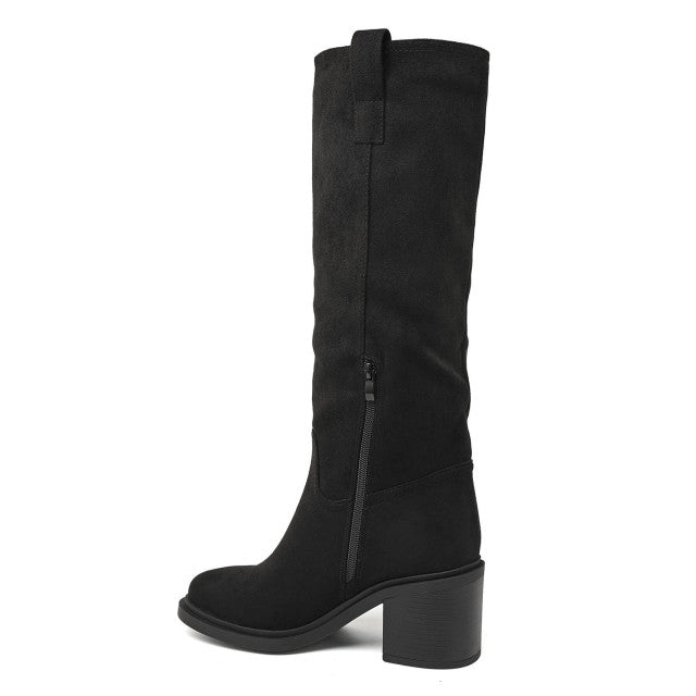 Saar High Black Boots