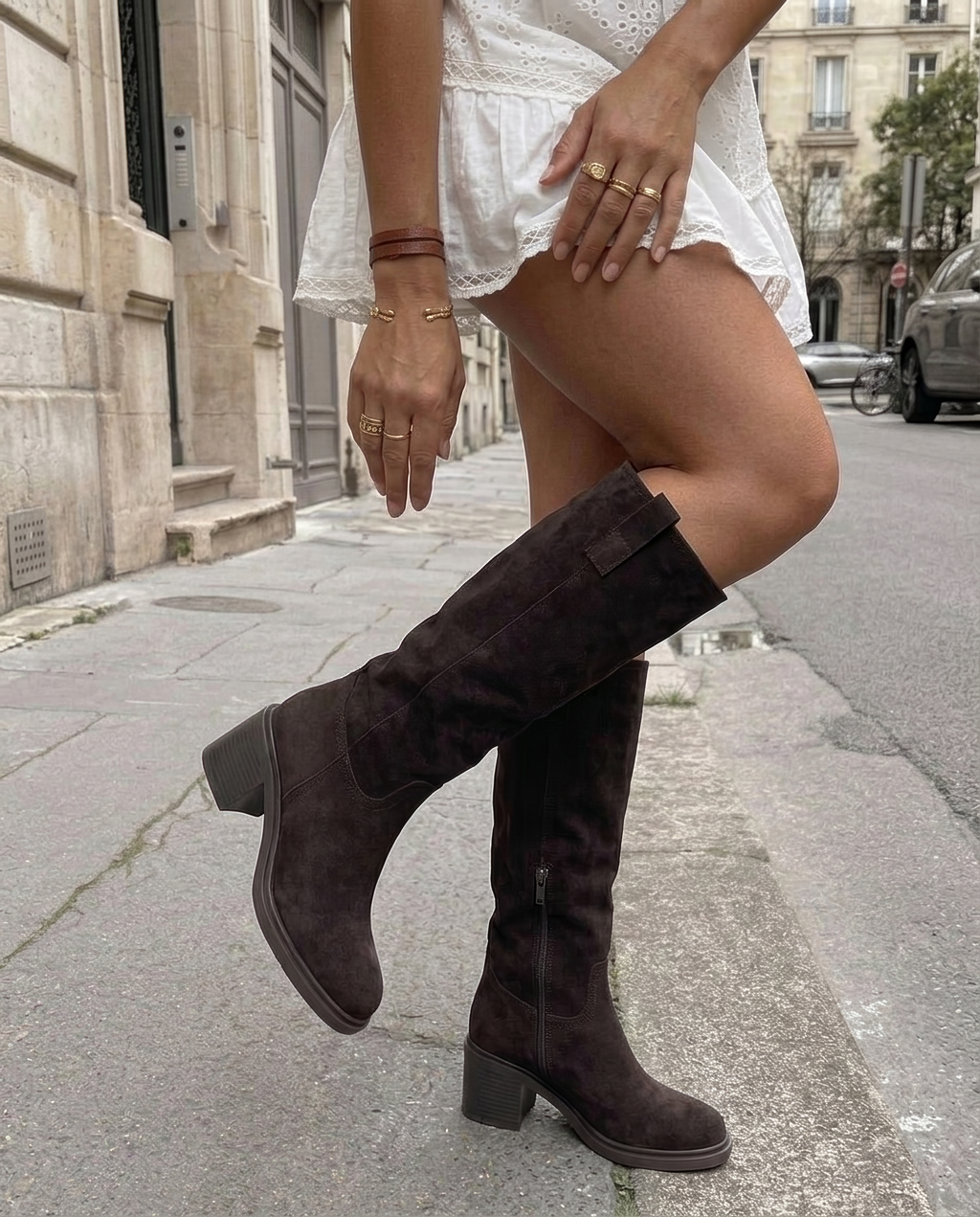 Saar High Brown Boots