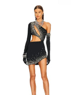 LUXURIOUS LUSTER DRESS