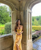 Ruby | Charming Ruffled Gown