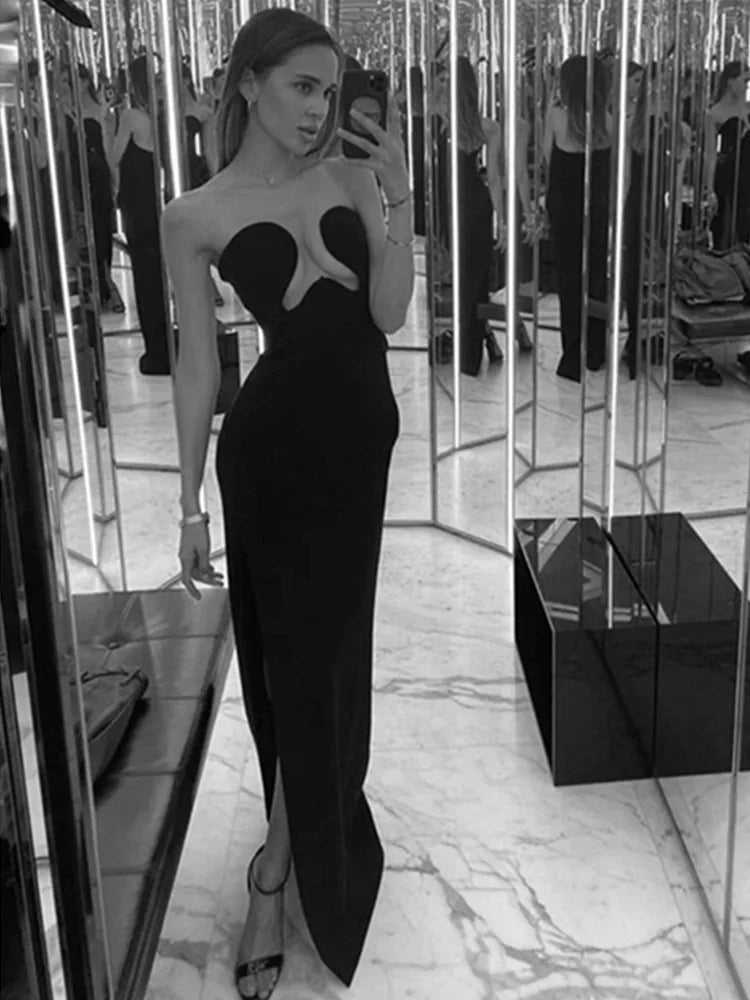 Mia NightfallStrapless Bandage Dress