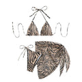 LEO Three Pieces Bikini Set